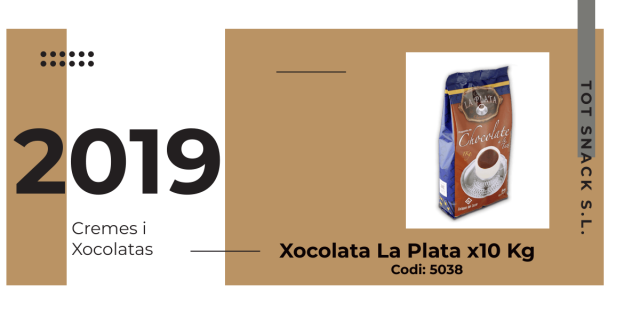 Xocolata LA PLATA x10 Kgs